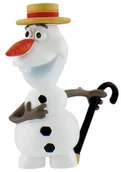Figurki dla dzieci - Bullyland Frozen bałwanek Olaf kapelusz 12969 24H - miniaturka - grafika 1