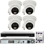 Zestawy do monitoringu - HIKVISION Zestaw do monitoringu ColorVu 4 Kamery IP 4 Mpx - miniaturka - grafika 1
