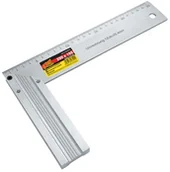 Inne urządzenia pomiarowe - Modeco Kątownik aluminiowy 400 mm MN-83-026 - miniaturka - grafika 1