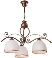 Lampy sufitowe - Lamkur Żyrandol na łańcuchu RETRO II 3xE27/60W/230V - miniaturka - grafika 1