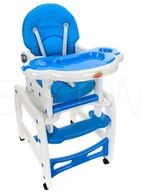 Krzesełka do karmienia - BABYMAXI 5w1 Niebieski - miniaturka - grafika 1