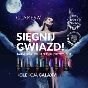 CLARESA Claresa lakier hybrydowy galaxy blue 5g - Lakiery hybrydowe - miniaturka - grafika 4
