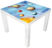 Pomoce naukowe - Naklejka na stolik planety układu słonecznego ST005 - miniaturka - grafika 1