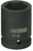 Klucze i nasadki - KS Tools 515.1322 3/4 cala Sześciokątny klucz nasadowy siły, krótkie, 22 MM 515.1322 - miniaturka - grafika 1