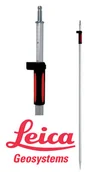 Akcesoria do urządzeń pomiarowych - Leica GLS12 Tyczka pod GRZ122 i GS09 (Aluminiowa tyczka) - miniaturka - grafika 1