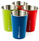 Kubki - GSI Outdoors  stal nierdzewna zestaw kubków, 4-częściowy - miniaturka - grafika 1