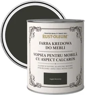 Farby do metalu - Rust-Oleum Farba kredowa do mebli Rust-Oleum węgiel drzewny 0 125 l R0070041X5 - miniaturka - grafika 1
