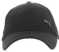 Czapki i chusty sportowe męskie - Puma Metal Cat Cap czapka baseballowa Basecap sportcap Curved Brim Basecap czapka sportcap z kloszem, kolor: czarny , rozmiar: jeden rozmiar 21269_01_Taille Unique - miniaturka - grafika 1