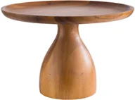 Tace i patery - APS APS Patera na ciasto drewno średnica 24 cm wysokość 16 cm APS-33293 - miniaturka - grafika 1