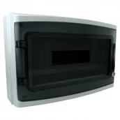 Rozdzielnie elektryczne - Marlanvil SpA Rozdzielnica natynkowa HIGHT IP65 18 modułowa transparentne drzwi 940.18 M-L 4854 940.18 - miniaturka - grafika 1