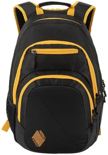 Nitro Nitro Stash plecak szkolny Schoolbag Daypack plecak damski torba szkolna piękny plecak na co dzień torba rowerowa, 29 l wielokolorowa złoty czarny 29L 1131-878011 - Plecaki - miniaturka - grafika 2