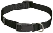 Obroże dla kotów - CHAPUIS SELLERIE chapuis seler sla179 regulowana obroża dla psów i kotów  Nylon na pas Czarny  szerokość 10 MM  długość 20  35 cm  rozmiar XS - miniaturka - grafika 1