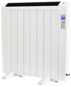 Ogrzewanie przenośne - Haverland Ra8 rower treningowy SEC-émetteur emisja ciepła Digital z programowanie dzienne białe 1200 W RA8 - miniaturka - grafika 1