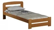 Łóżka - Magnat Meble Łóżko sosnowe Lidia 90x200 OLCHA - miniaturka - grafika 1