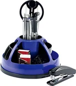 Przyborniki na biurko - Unbekannt PAVO kasetka na Premium Desk organizor biurka zestaw/pojemnik na długopisy o Rotation, niebieski/czarny 8016716 - miniaturka - grafika 1