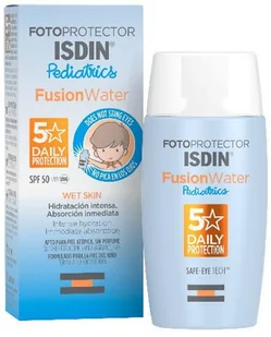 Isdin isdin sunscreen Fusion Water pediatrics 50 + 50 ML 13 - Balsamy i kremy do opalania - miniaturka - grafika 2