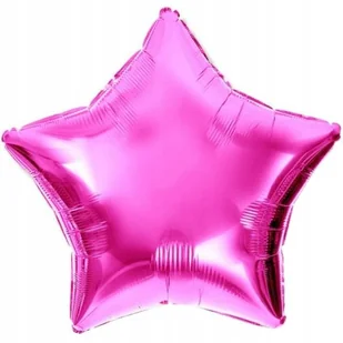 PartyDeco """"""""Balon foliowy Gwiazdka, 48cm, różowy"""""""" FB3S-081 [14766372] - Pozostałe akcesoria świąteczne - miniaturka - grafika 2