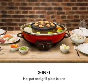 Klarstein GQ23-Tafelrunde - Raclette - miniaturka - grafika 2