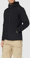 Kurtki i kamizelki sportowe męskie - CMP CMP Męska kurtka z kapturem Softshell czarny Nero nowy 60 3A40537N_U901_60 - miniaturka - grafika 1