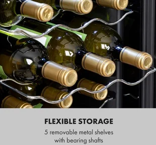 Klarstein HEA-Shiraz 18 slim - Chłodziarki do wina - miniaturka - grafika 11