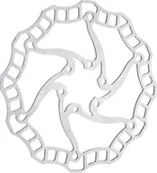 Hamulce rowerowe - DARTMOOR Tarcza hamulcowa Nano srebrny / Rozmiar: 160 mm DART-355 - miniaturka - grafika 1