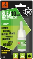 Kleje i inne preparaty budowlane - Dragon Klej błyskawiczny 10 sek. cyjanoakrylowy 6 ml - miniaturka - grafika 1