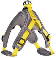 Szelki dla psów - Hunter Uprząż dla psa Neopren Vario Quick, nylon/neopren, xl, żółty / szary 64241 - miniaturka - grafika 1