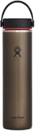 Butelki termiczne - Hydro Flask Butelka termiczna 710 ml Lightweight Wide Mouth Trail Series Hydro Flask - obsidian LW24LW080 - miniaturka - grafika 1