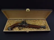 Repliki - broń - Denix SA REPLIKA WŁOSKI PISTOLET W PUDEŁKU MODEL 1031G+P02 1031G+P02 - miniaturka - grafika 1