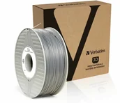 Filamenty i akcesoria do drukarek 3D - Verbatim VERBATIM 3D Printer Filament PLA 1.75mm, 335m, 1kg silver/metal grey (55275) - miniaturka - grafika 1
