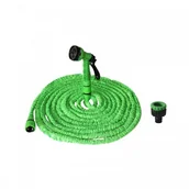 Węże ogrodowe i zraszacze - VEOVISION Wąż ogrodowy teleskopowy rozciągliwy 15M - Zielony q42 - miniaturka - grafika 1