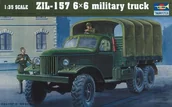 Modele do sklejania - Trumpeter 01001 zestaw do budowy modelu ZIL-157 6 X 6 Soviet Military Truck - miniaturka - grafika 1