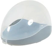 Akcesoria dla gryzoni - Zolux Toaleta dla szynszyli szara - miniaturka - grafika 1