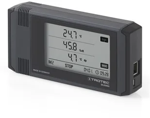 TROTEC Rejestrator danych Profi DL200H antracytowy - Inne urządzenia pomiarowe - miniaturka - grafika 4