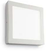 Lampy sufitowe - IDEAL LUX Lampa Ścienna/Sufitowa Universal Ap1 12w Square Bianco 138633 Wys. 17,0 - miniaturka - grafika 1