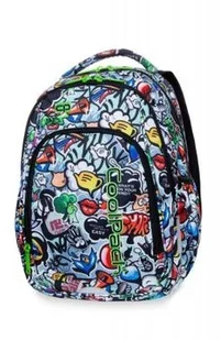 Strike Dwukomorowy plecak CoolPack S 19L, Graffiti - Plecaki - miniaturka - grafika 2