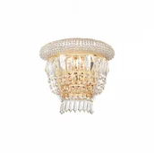 Lampy ścienne - Ideal Lux Kinkiet Dubai AP2 201023 klasyczna oprawa ścienna w kolorze złotym 201023 - miniaturka - grafika 1