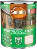 Farby i impregnaty do drewna - Akzo Nobel Impregnat do drewna Bia$131y kremowy 0,75L Sadolin Classic 827123 - miniaturka - grafika 1