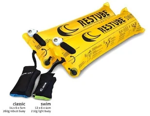 RESTUBE Bojka Asekuracyjna Restube Swim Blue BOJKA SWIM BLUE - Sprzęt asekuracyjny i ratunkowy - miniaturka - grafika 2