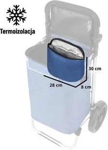 CRUISER CRUISER Allround 650065 Wózek zakupowy niebieski bachasport.pl-4737-0 - Plecaki - miniaturka - grafika 5