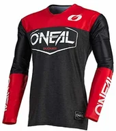 Koszulki sportowe męskie - O'Neal O'Neal Męska koszulka Mayhem Hexx Jersey czarny/czerwony XL M002-305 - miniaturka - grafika 1