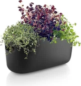 Pojemniki na przyprawy - Eva Solo Doniczka samopodlewająca czarna 568169 - miniaturka - grafika 1