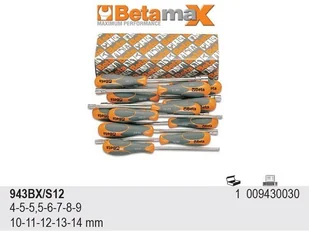 Beta KPL.KLUCZY NASADOWYCH 943BX 4-14MM 12SZT 943BX/S12 - Klucze i nasadki - miniaturka - grafika 2