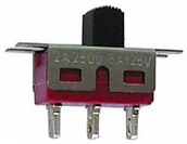 Podzespoły elektroniczne - Velleman Przełącznik suwakowy SLIDE SWITCH 1P ON-ON TS-13P - miniaturka - grafika 1