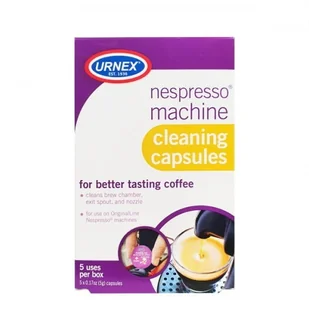 Urnex Kapsułki do czyszczenia ekspresów Nespresso 5 sztuk (25-CCP-UX-N05) - Akcesoria i części do ekspresów do kawy - miniaturka - grafika 2