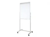 Tablice i flipcharty - Allboards Flipchart magnetyczny mobilny dwustronny FL4DS - miniaturka - grafika 1