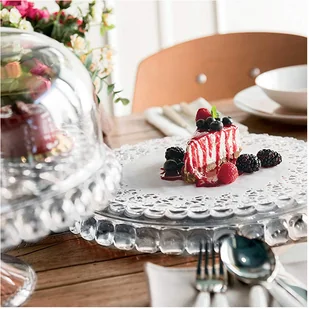 Guzzini Tiffany Taca Z Pokrywką Transparentna Średnica 30,0 - Tace i patery - miniaturka - grafika 4