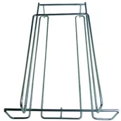 Pojemniki kuchenne - Zeller 24844 wieszak na kieliszki 18.5 x 28 x 7.5 cm, chrom 24844 - miniaturka - grafika 1