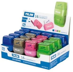 Milan Temperówka gumka Compact Search WIKR-040115 WIKR-040115 - Temperówki - miniaturka - grafika 2