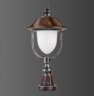 LCD Słupek oświetleniowy 1157, czarny/miedziany - Lampy ogrodowe - miniaturka - grafika 2